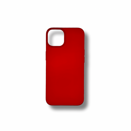 Silikon Case Rot für Apple iPhone 14