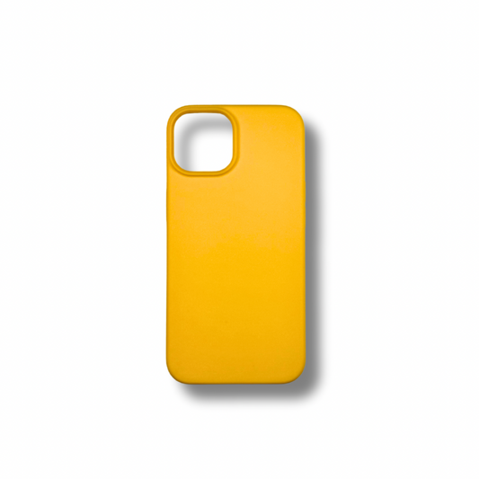 Silikon Case Gelb für Apple iPhone 14