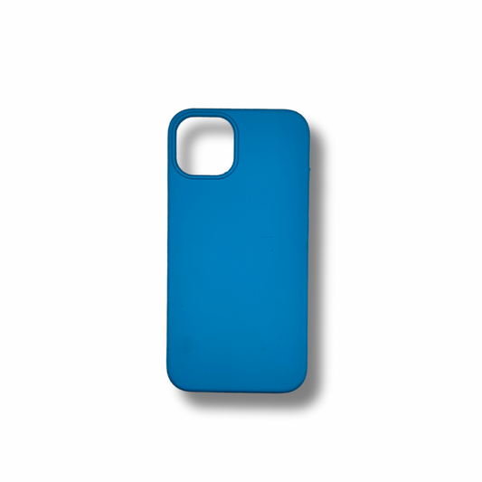 Silikon Case Blau für Apple iPhone 14